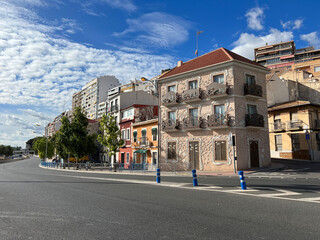 Naklejka premium Architecture in the city Alicante