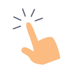 Touchscreen vector icon symbol design