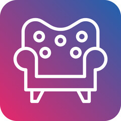 Armchair Icon Style