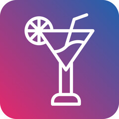 Cocktail Icon Style
