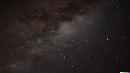 espaço sideral estrelas galáxia via láctea astronomia paisagem linda