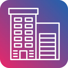 Apartment Icon Style