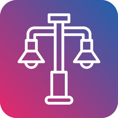 Street Lights Icon Style