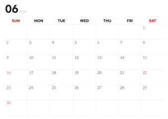 2024, calendar, Korean