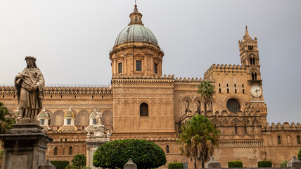 Naklejka premium the cathedral of Palermo, sicily