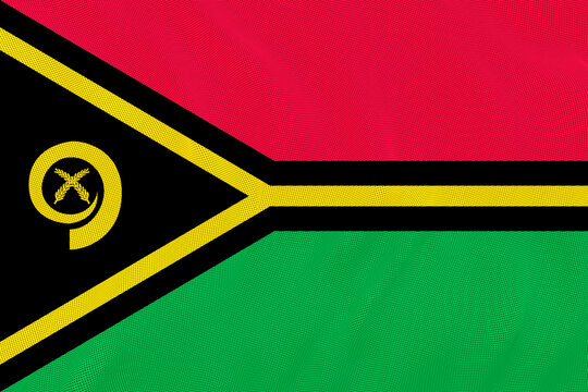 National flag  of Vanuatu. Background  with flag  of Vanuatu