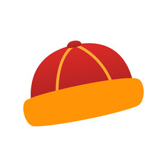 Chinese Traditional Costume Hat, Transparent, Illustration