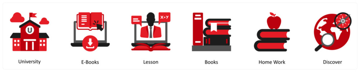 university, e books, lesson