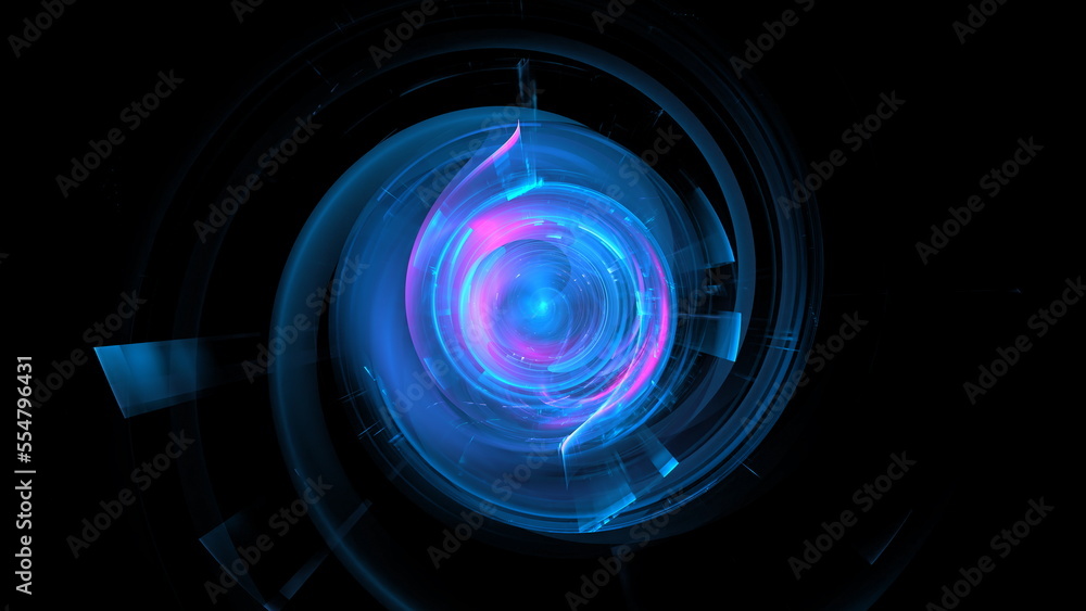 Poster digital technologies, cloud computing, digital future, information transfer. abstract technology big