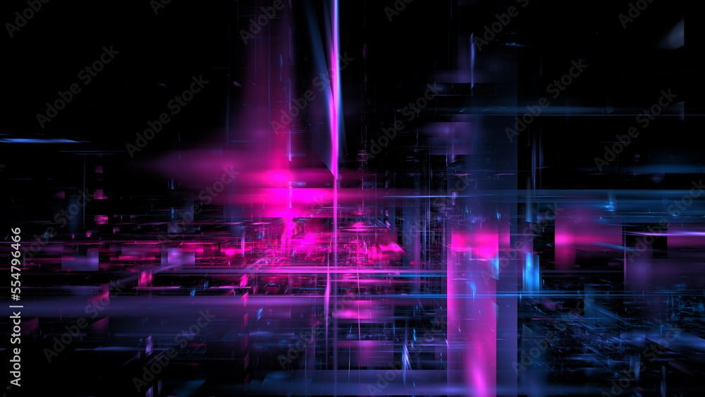 Poster digital technologies, cloud computing, digital future, information transfer. abstract technology big