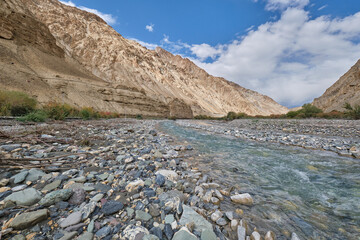 River in Markha valley, Ladakh