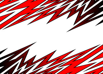 Fototapeta premium Abstract background with gradient color arrow spike pattern and with some copy space area