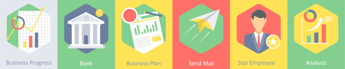 business progress, bank, business plan