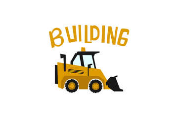 Naklejka premium Vector building equipment hand drawn concept design illustration