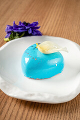 Valentines day concept - pastry for Valentine's day