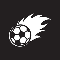 Football logo vector icon