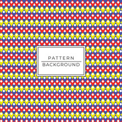 Blue, red and yellow colorful seamless pattern, fabric, nordic fabric, fabric pattern, background, wallpaper