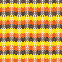 gray, yellow and orange retro colorful outfit seamless pattern, fabric, nordic fabric, fabric pattern
