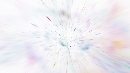 Abstract blue and pink particles. Fantastic holiday background. Digital fractal art. 3d rendering.