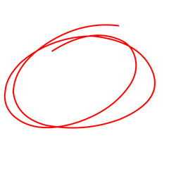 Circle line, check line, circle correction 