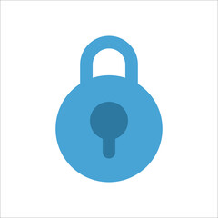 Padlock Icon Flat