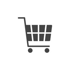 shopping cart icon design vector template