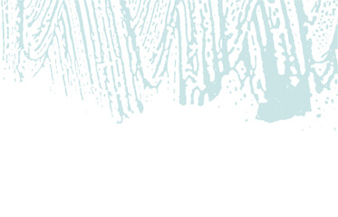 Grunge texture. Distress blue rough trace. Bold ba