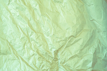 Crumpled  paper as a background.