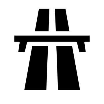 Highway Road Icon Vector Motorway Sign Freeway Symbol  For Graphic Design, Logo, Website, Social Media, Mobile App, Ui