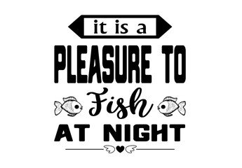 Obraz premium Fishing T-Shirt Vector Design