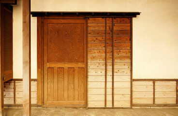 木造建築の出入口