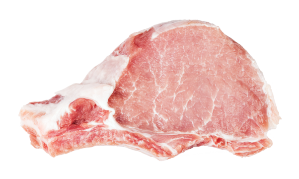 raw pork meat