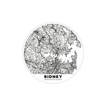 Mappa Sidney