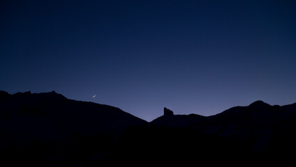 Berg-Silhouette 2