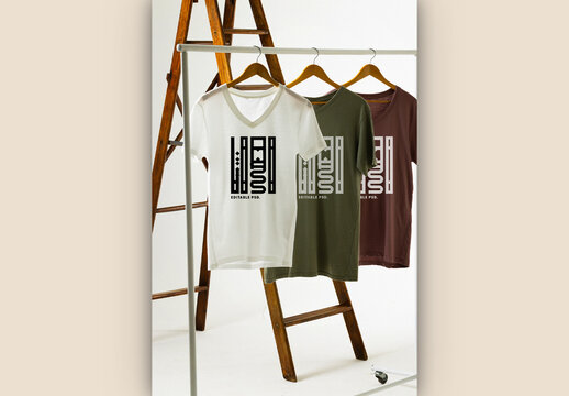 TShirt Set Mockup