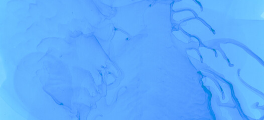 Pastel Flow Liquid. Blue Pastel Flow Design.