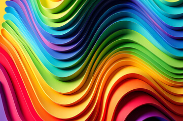 Seamless Abstract Colorful Design, texture, curvy and artistic Illustration pattern