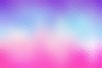 Background rainbow glitter foil. Backdrop pastel color. Purple, pink and blue dreamy gradient. Cute candy shine ombre for girly prints design. Twinkle paper with neon effect. Vector illustration 