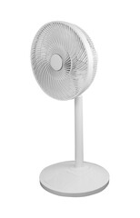 White electric fan