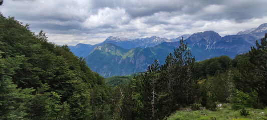 Fototapeta na wymiar Valbone Valley National Park, Albania