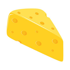 Yellow Cheese Illustration