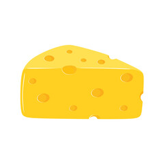 Yellow Cheese Illustration