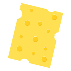 Yellow Cheese Illustration