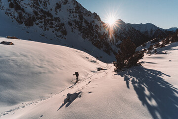 Winter Pyrenees Alpinism