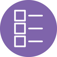  List Vector Icon
