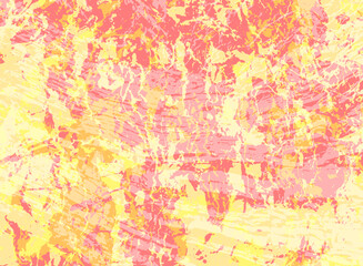 Obraz premium Grunge old paint vector background design. Hand painting imitation.