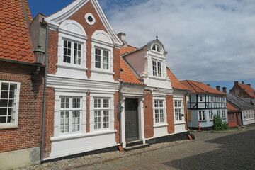 Altstadt von Ærøskøbing, Insel Ærø, Dänemark