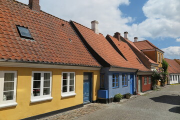 Altstadt von Ærøskøbing, Insel Ærø, Dänemark