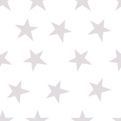 seamless pattern with cartoon stars. Colorful vector flat style for kids. Space. hand drawing. baby design for fabric, print, wrapper, textile
