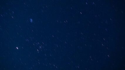 Night sky with stars. Beautiful night sky